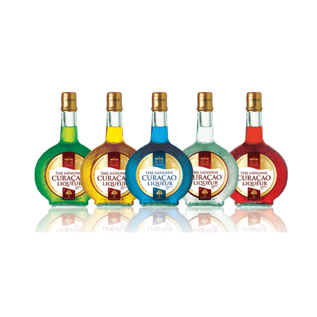 Curacao Liqueur 5-pack Giftset