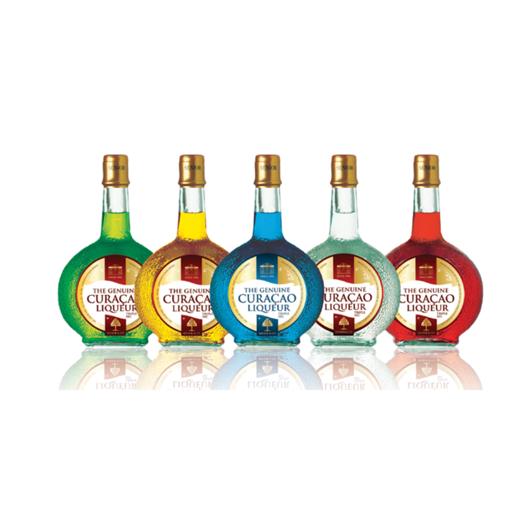 Curacao Likeur 5-pack Giftset